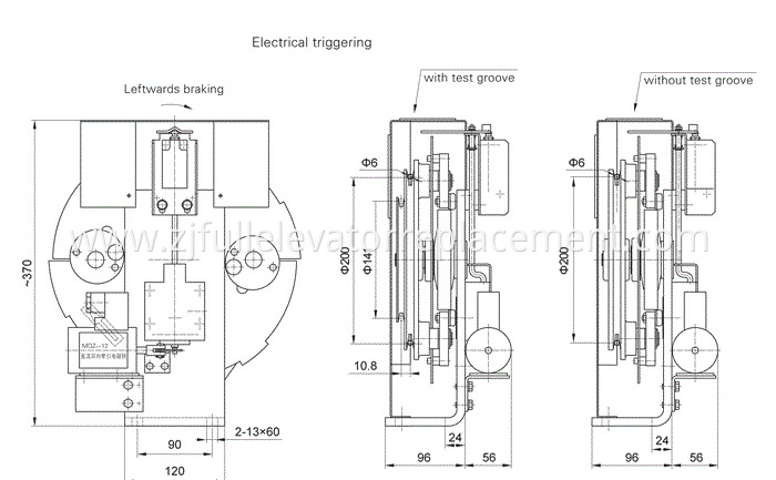 MRL Elevator Speed Governors OSR-UD-9C